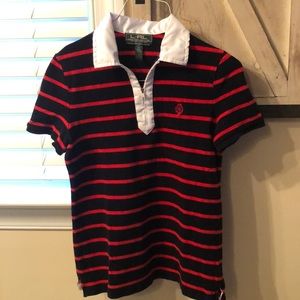 Vintage Lauren Ralph Lauren Zip Polo